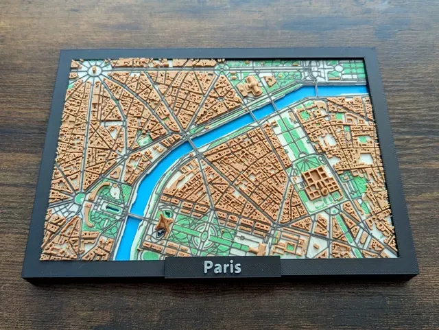Paris France 3D Miniature v2 — Image 9 of 13