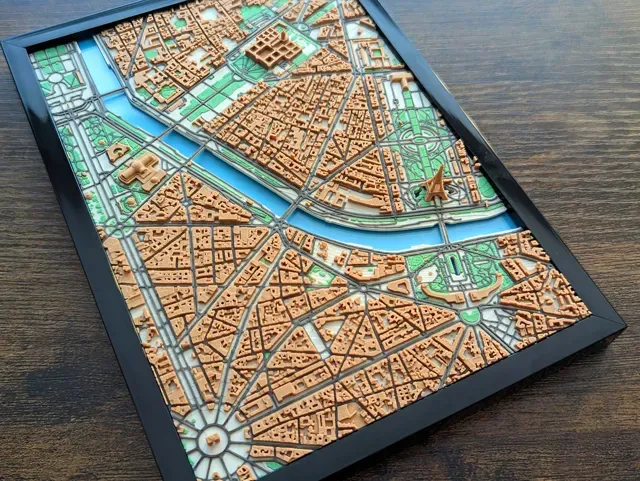Paris France 3D Miniature v2 — Image 6 of 13
