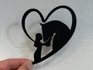Decor Heart and horse