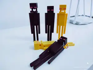 Minecraft 一体打印 嘴巴关节可动 末影人