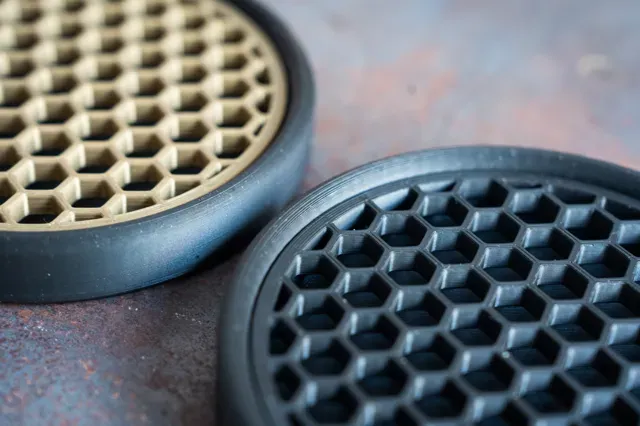 Round Honeycomb Coaster — Фото 3 из 5