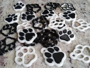 Collar Huella de Perrito No AMS (2 Versiones)