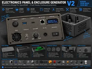 Electronics Panel & Enclosure Generator V2