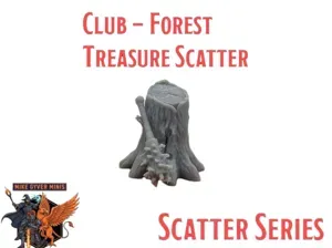 DnD TTRPG Club Forest Treasure Scatter Miniature