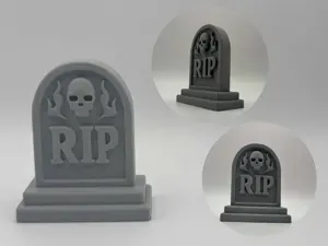 Haunted Tombstone – RIP Halloween Figurine