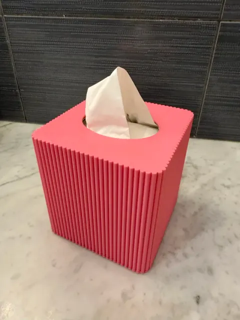 Japandi Ribbed Tissue Box Cover — Фото 6 из 13