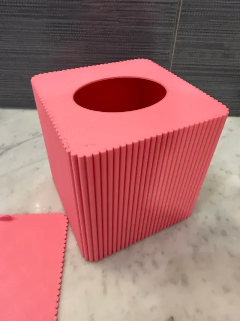 Japandi Ribbed Tissue Box Cover — Фото 2 из 13