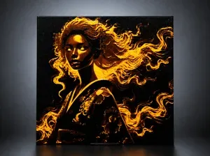 Flame Empress - The Fiery Geisha