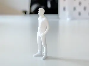 Miniature Standing Man for your Diorama