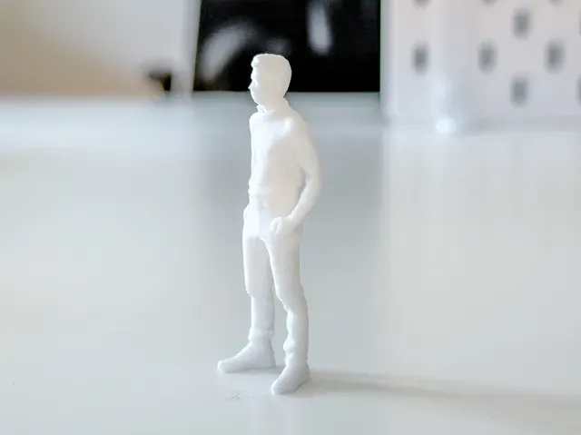 Miniature Standing Man for your Diorama