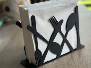 !!BEST!! Napkin holder - theme Spoon and Fork