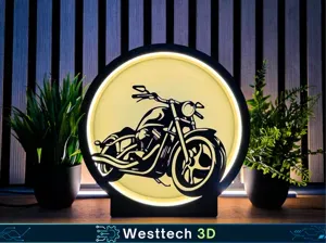 Old bike led lamp