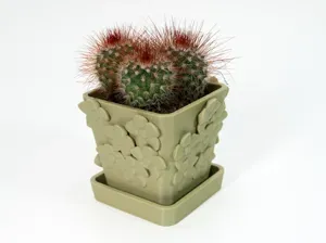Small Plant Pot with Flowers