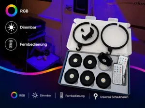 Universal Schraubhaken für Luftvorzelt & LED-Spot