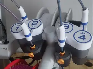 SUPPORTO TUBI PTFE AMS INCLINATI PER AMS A DESTRA