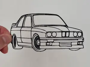 Wall Art Car - BMW serie 3