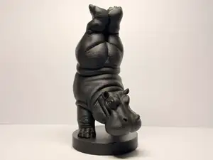 Handstand Hippo – Cute Gymnast Figure