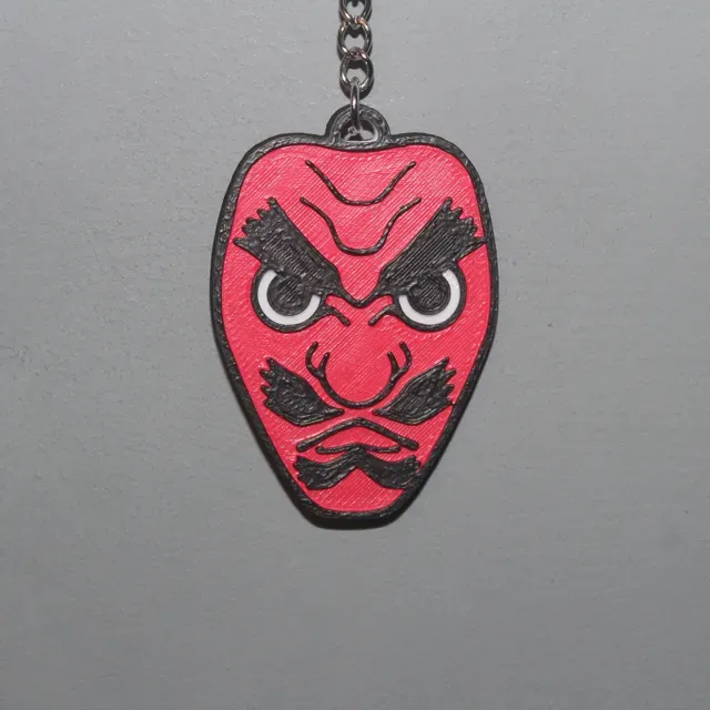 Porte clé Demon Slayer Kitsune mask lot de 5 — Фото 2 из 7
