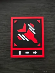 Magnetic Helldivers 2 Eagle Strafing Run Plaque