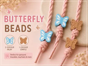Butterfly Paracord Beads (2 Profiles)