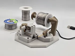 Motorized USB Solder Dispenser