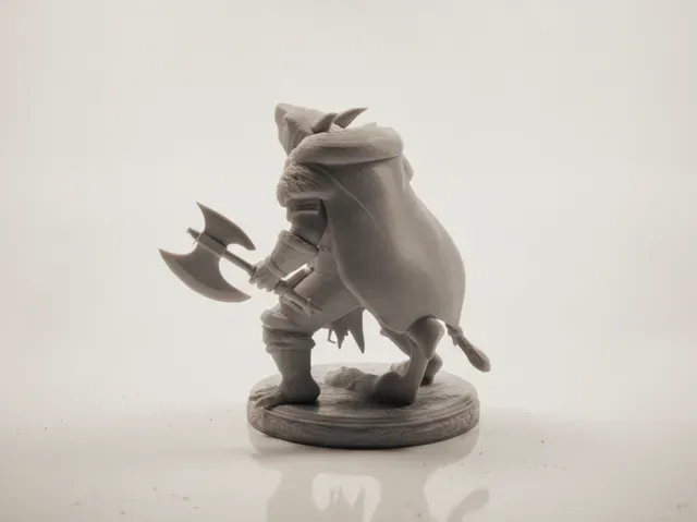 Great White Shark Viking Berserker STL | Model — Image 4 of 4
