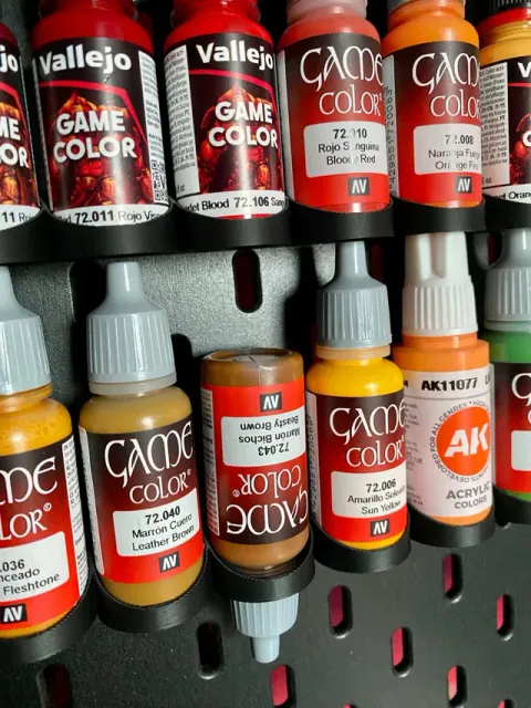 Paint Rack for Dropper Bottles - Skadis Full Rows — Фото 5 из 5