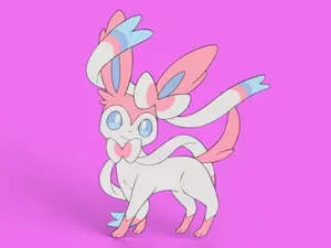 Sylveon Wall Art