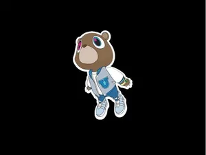 Kanye’s iconic Dropout Bear lightbox