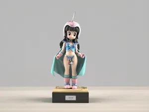 琪琪-七龙珠周边摆件系列-儿童男孩涂色玩具
