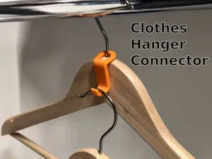 Clothes Hanger Connector | Save Space