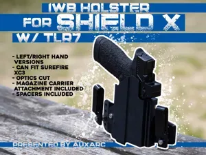 Parametric IWB Holster for Shield X with TLR-7