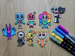Dandys World Dandy DIY Coloring Pack 1 Dandy's
