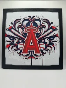 Los Angeles Angels - MLB Hueforge