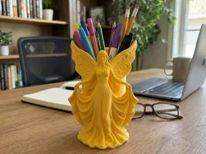 Fairy Desk Organizer & Pen Holder | Fantasy Decor