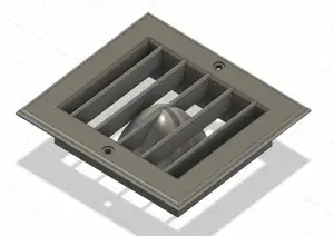 Ventilation grille.