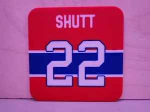 NHL Coaster - Dickie Shutt