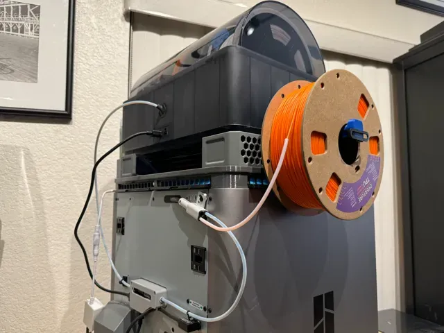 Foldable AMS Side Mount Spool Holder-with Bearings — Image 8 of 12