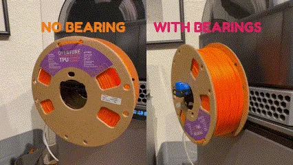 Foldable AMS Side Mount Spool Holder-with Bearings — Image 2 of 12