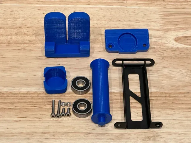 Foldable AMS Side Mount Spool Holder-with Bearings — Image 9 of 12