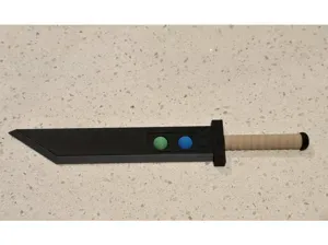 Buster Sword Fidget - Magnetic Swappable Materia