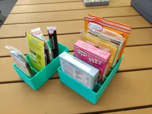 Kitchen Organizer for Baking Sachets Box