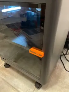 Upgrade front glass door handle - Bambulab P1S / P1P / X1 / X1C
