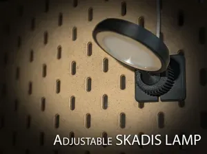 Adjustable Skadis Lamp (LED Kit 001)