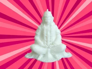 Sitting Buddha Statue - Zen Desktop Decoration