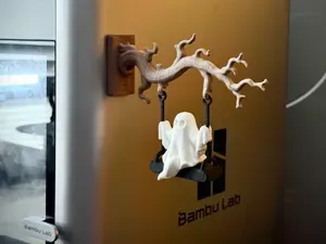 Magnetic Ghost Swing- Halloween Printer Accessory!