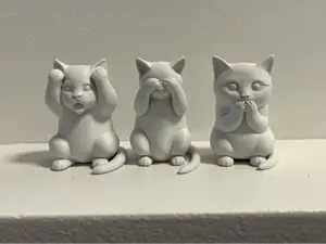 The Three Wise Cats
