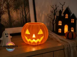 Halloween LED Teelicht & Toilettenpapier-Topper