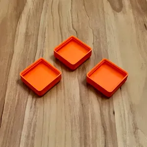 Gridfinity standard bins without label + parametric file