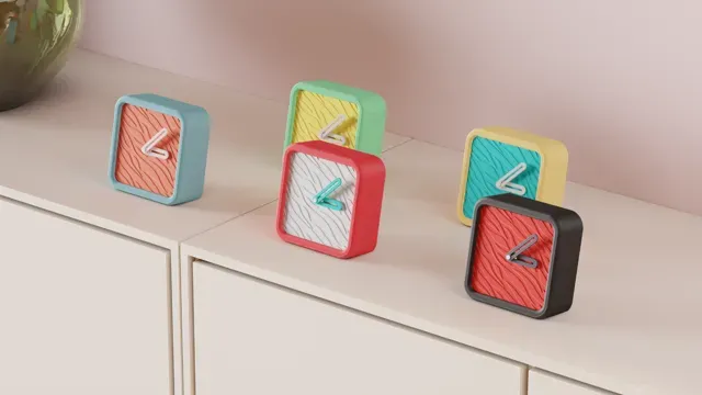 Small Desktop Clock. Zebra Pattern. Easy Print — Фото 2 из 8